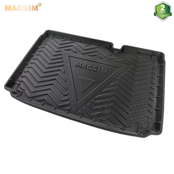 Lót cốp xe ô tô Ford Ecosport chất liệu TPV thương hiệu Macsim màu đen