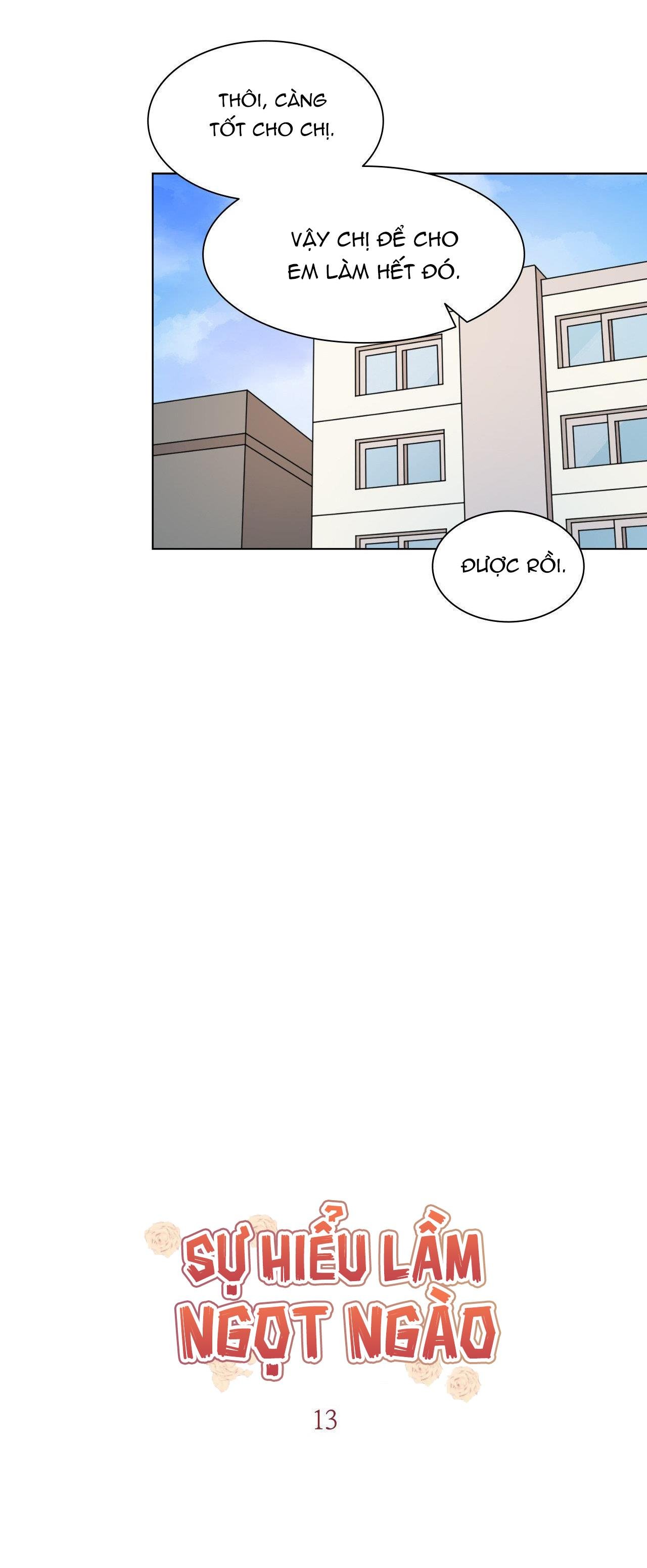 sự hiểu lầm ngọt ngào chapter 13 4