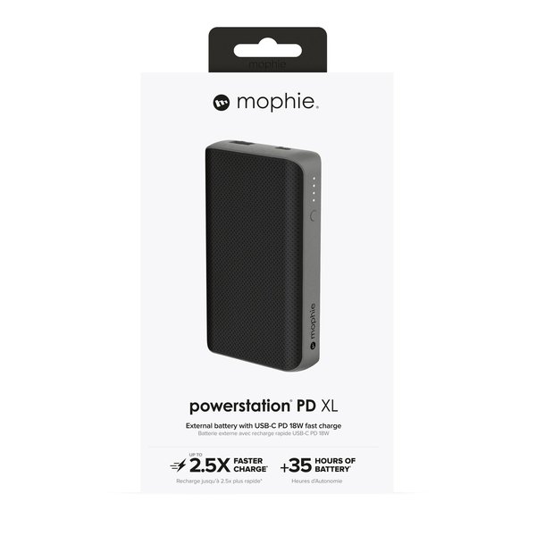 Hình ảnh Sạc Dự Phòng Mophie Powerstation USB-C Power Delivery 10050mAh 401101508 - Hàng Chính Hãng