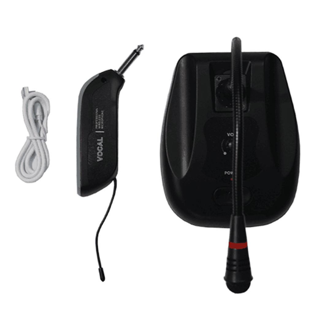 UHF Wireless Handheld/Headset/Lapel/Desktop Microphone Mic with Receiver