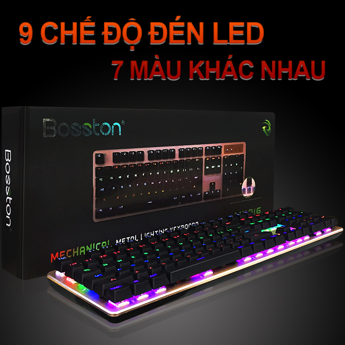 Bàn phím máy vi tính Bosston MK916 - Hàng chính hãng