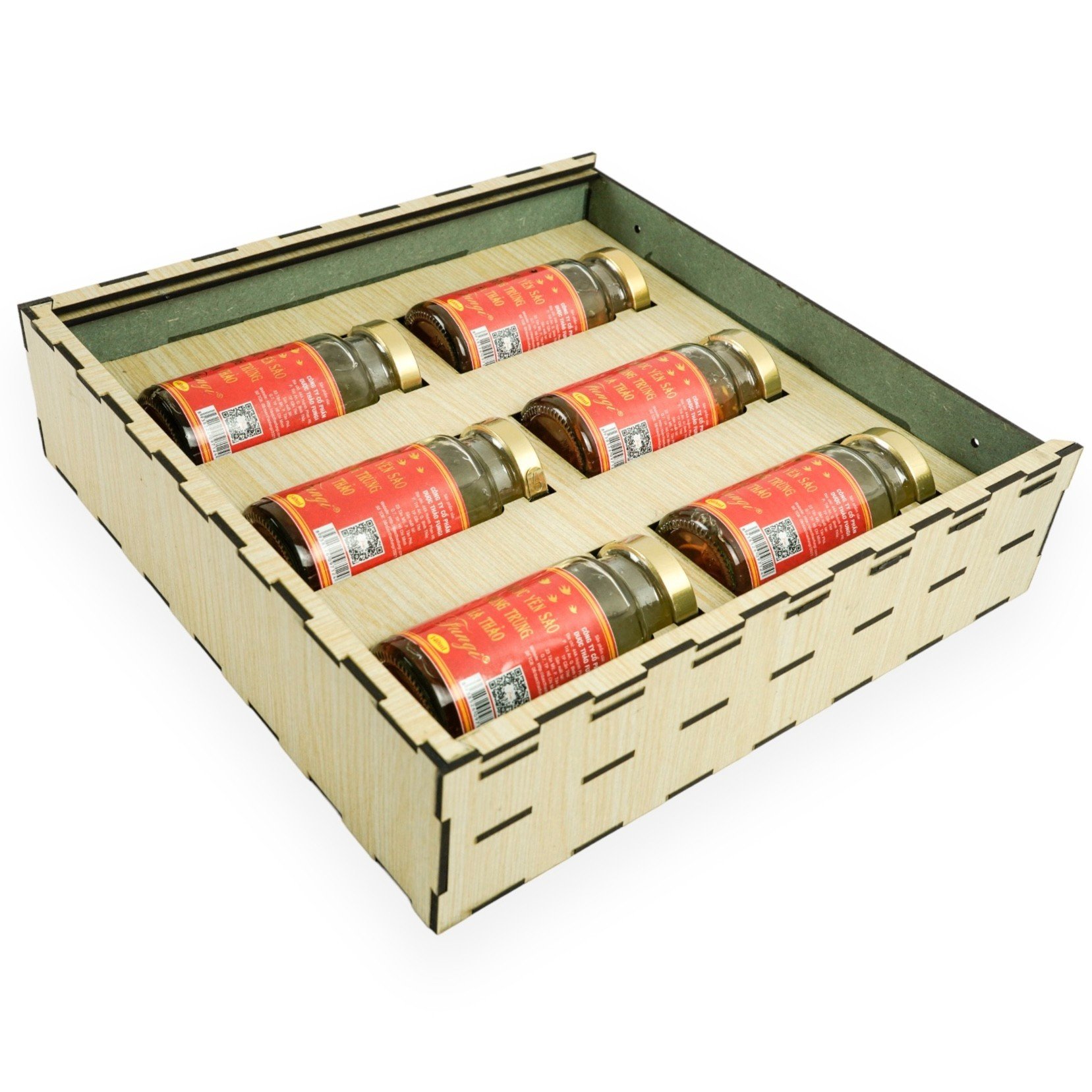 Yến Sào Đông Trùng Hạ Thảo FUNGI hũ LỚN 140ml x 6hu, 15% yến, 15% Đông Trùng