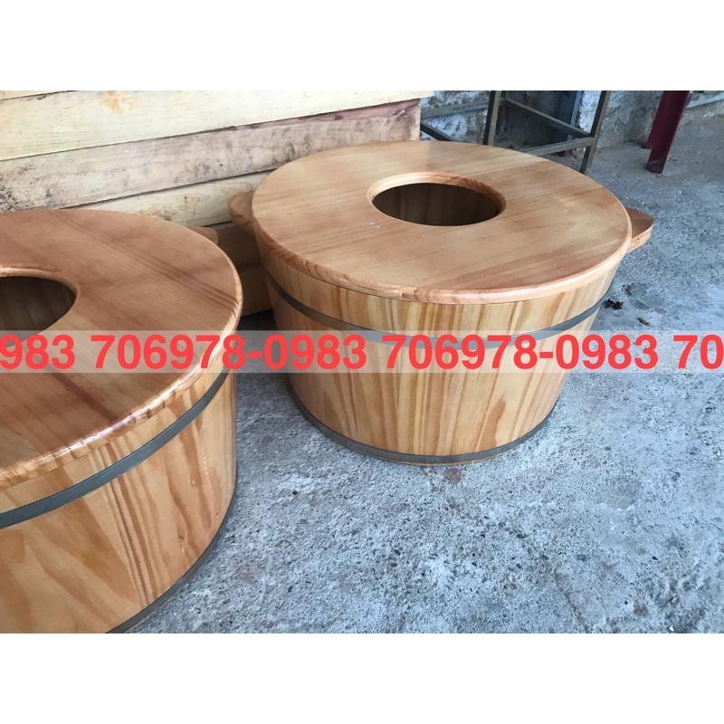 Chậu gỗ ngâm xông mônggỗ nhập loại 1