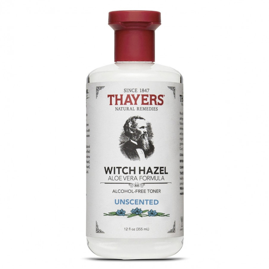 Nước Hoa Hồng Thayers Unscented 355ml (Dành cho da nhạy cảm, dị ứng với mùi hương)