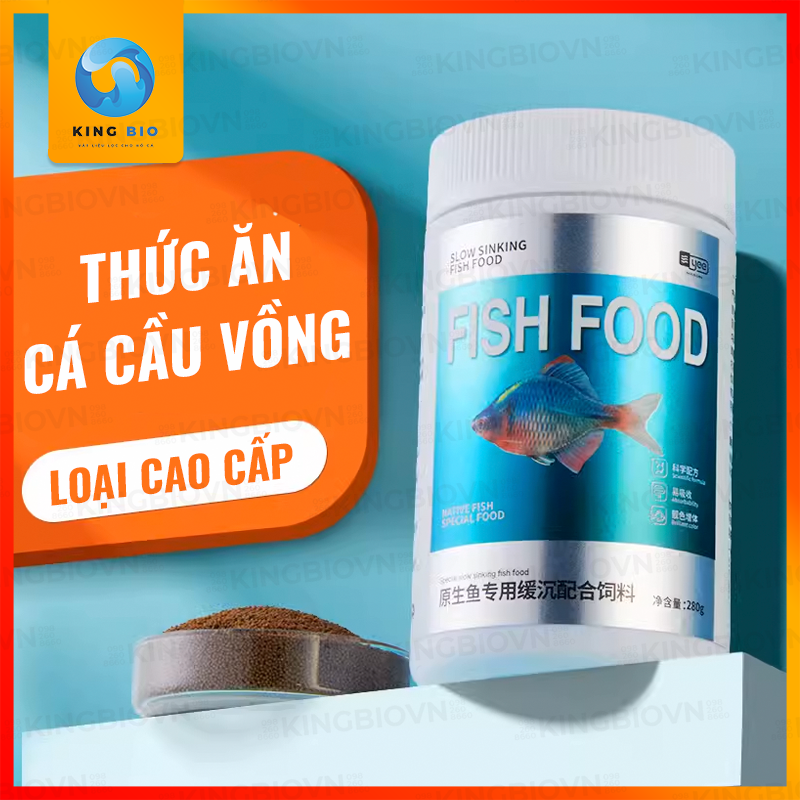 Thức ăn cân bằng dinh dưỡng cho cá cầu vồng và các loại cá nhỏ khác - cám Yee Fish Food