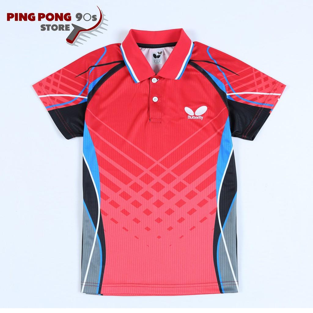 Áo Bóng Bàn Butterfly Thấm Hút Mồ Hôi Áo Thể Thao Nam Cao Cấp