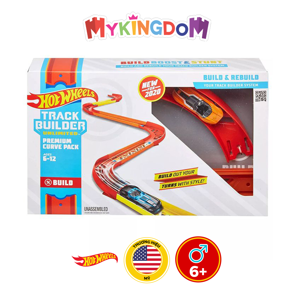 Đồ Chơi Mô Hình HOT WHEELS Bộ Đường Đua Hot Wheels Quanh Co GLC88/GLC87