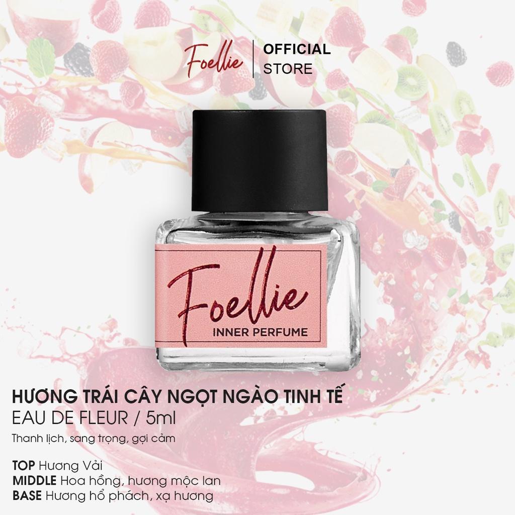 Nước Hoa Vùng Kín Foellie Eau De Fleur Inner Perfume 5ml Hương Trái Cây Ngọt Ngào