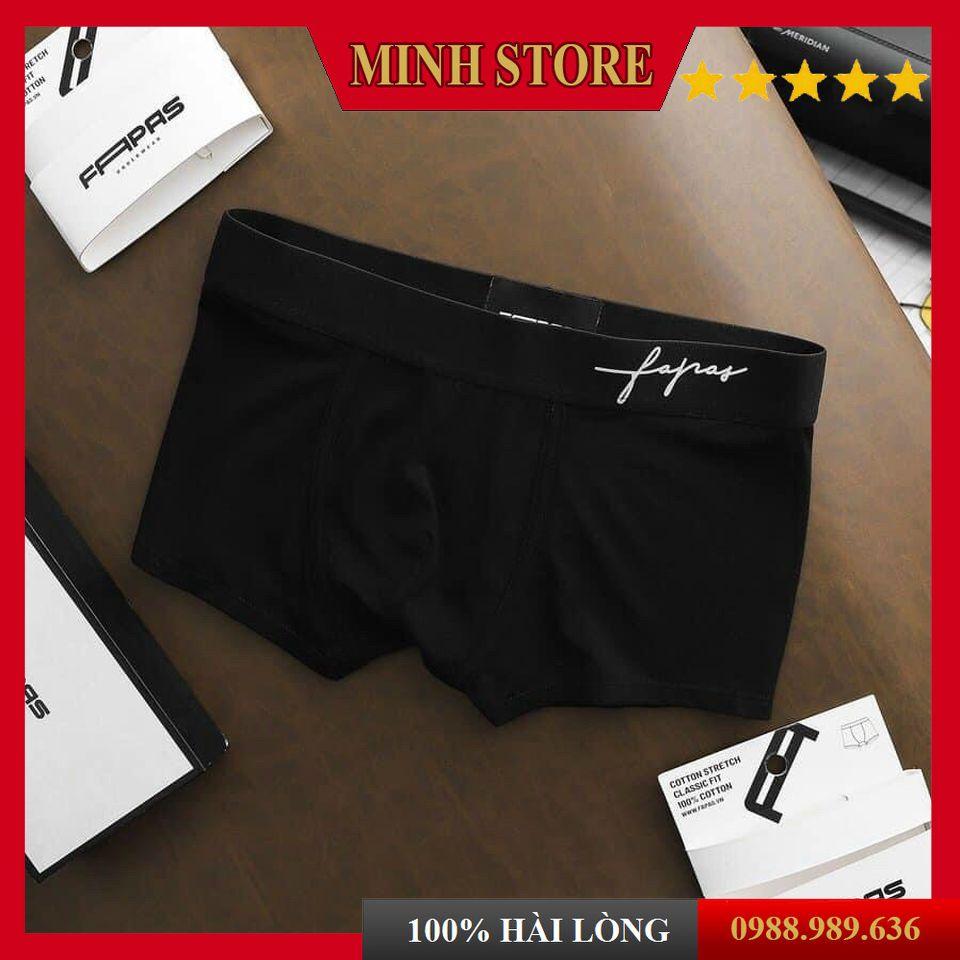 Quần Lót Nam boxer cao cấp co dãn 4 chiều, Quần Sịp Đùi nam cotton thun lạnh kháng khuẩn SD07 - MINHSTORE