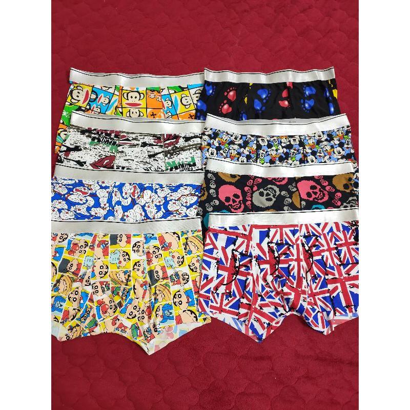 COMBO 4 QUẦN SỊP LỤA HOẠT HÌNH CAO CẤP NHẬT BẢN, SIÊU MÁT