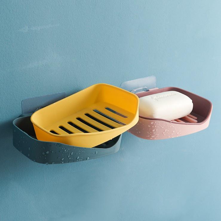 Khay Đựng Xà bông Dán Tường Kệ Dán Tường Kệ Nhà Tắm  H061