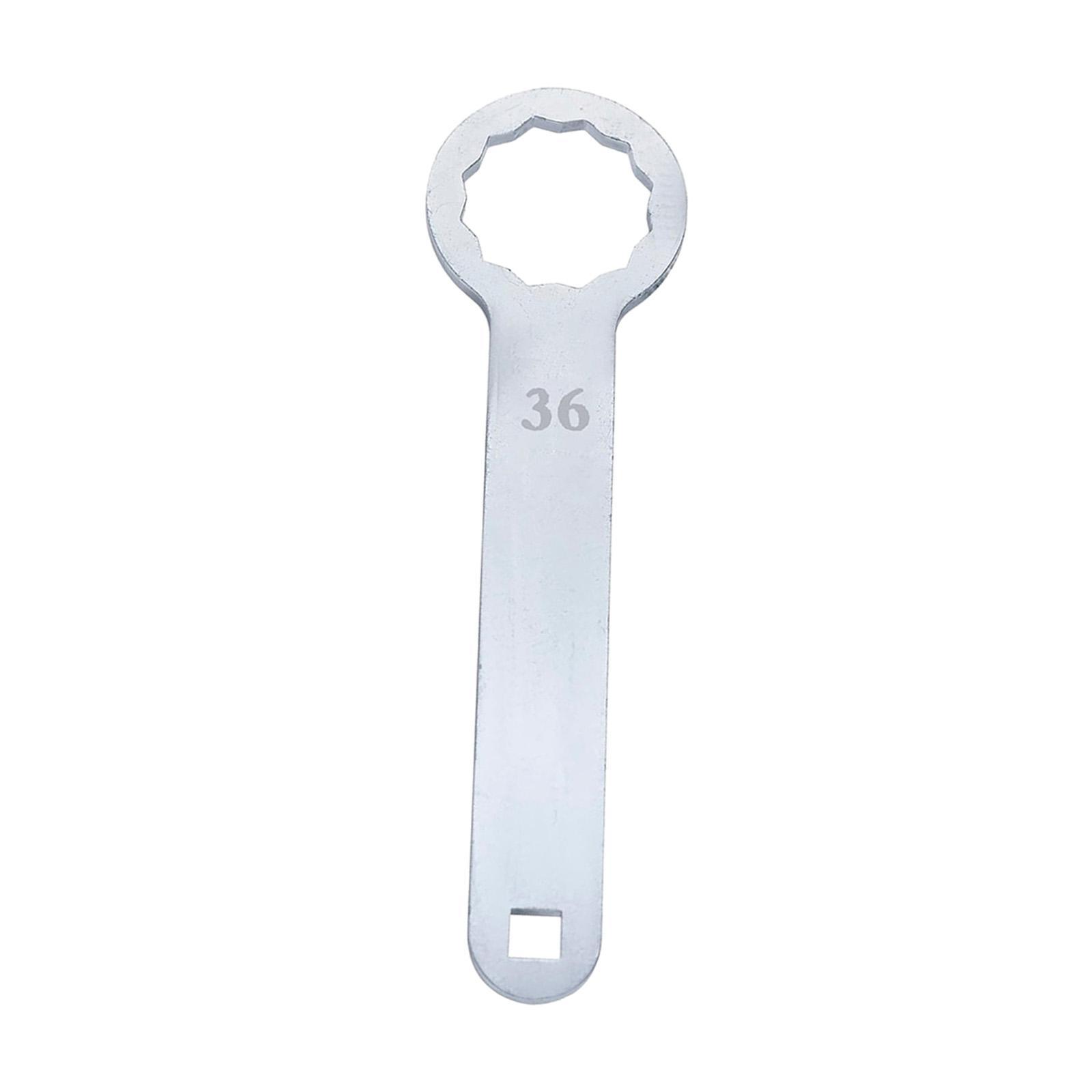 36mm Rear Axle Wrench Tool, Rear Axle Nut  Adapter, -47925 Steel Adjusting Belt Tension, Motorbike Hand Tool