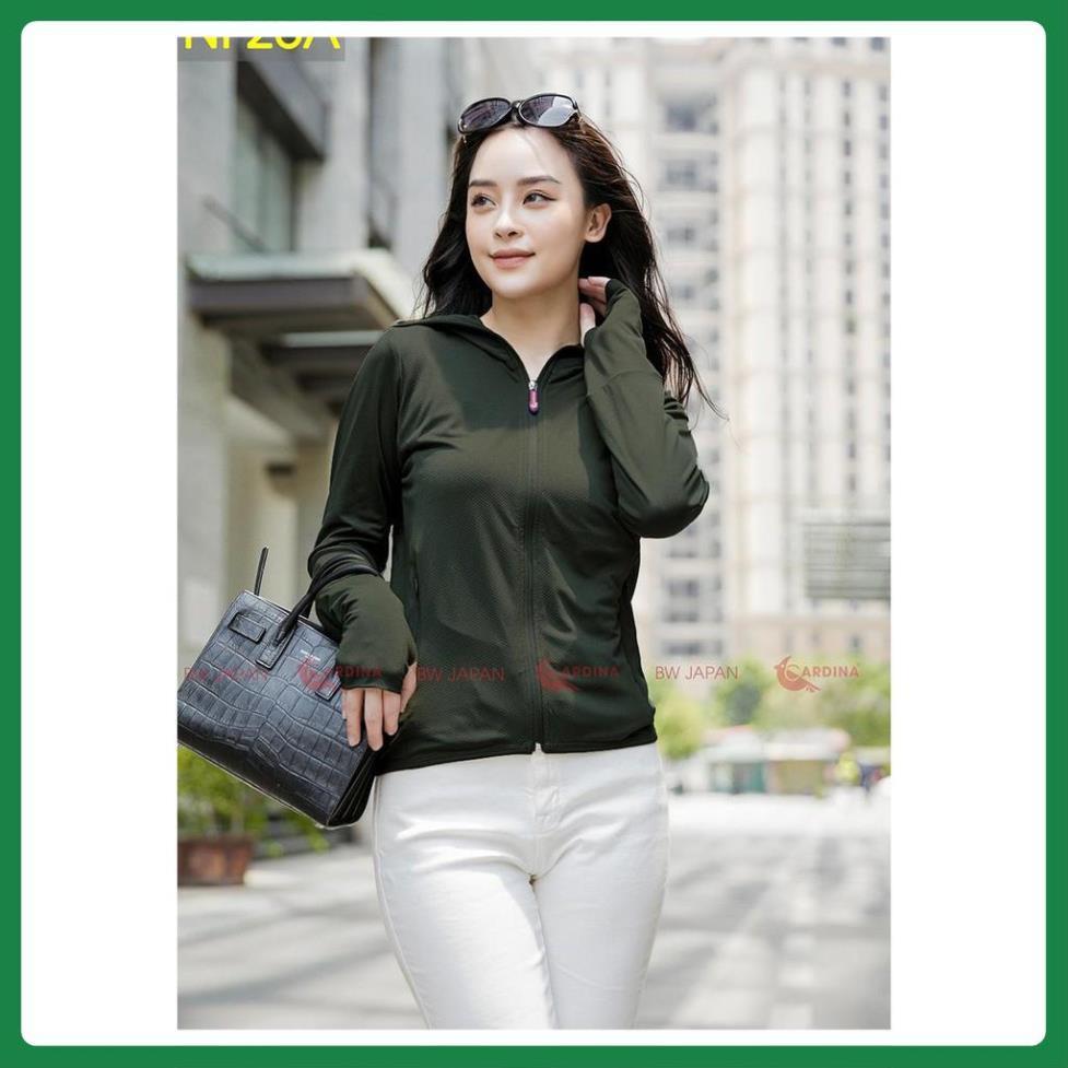Áo Chống Nắng Nữ 2 Lớp Chất Thun lạnh Cao Cấp, làm mát, chống tia UV khử mùi cơ thể