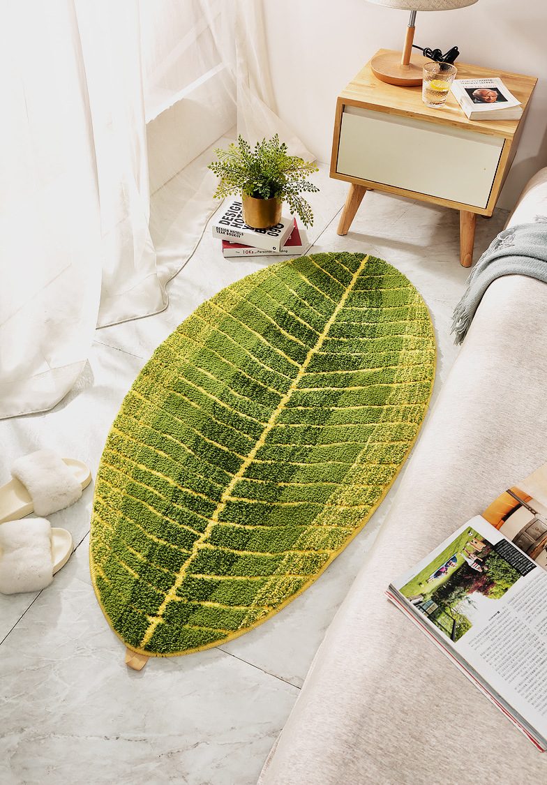 Thảm Hình Chiếc Lá 40x60cm