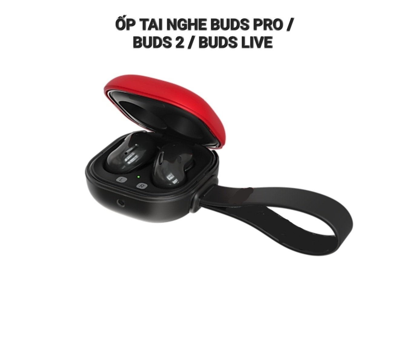 Ốp Bảo Vệ Dành Cho Tai Nghe Samsung Galaxy Buds Pro / Buds 2 / Buds Live - Chống Va Đập - Chống Xước - Full Box