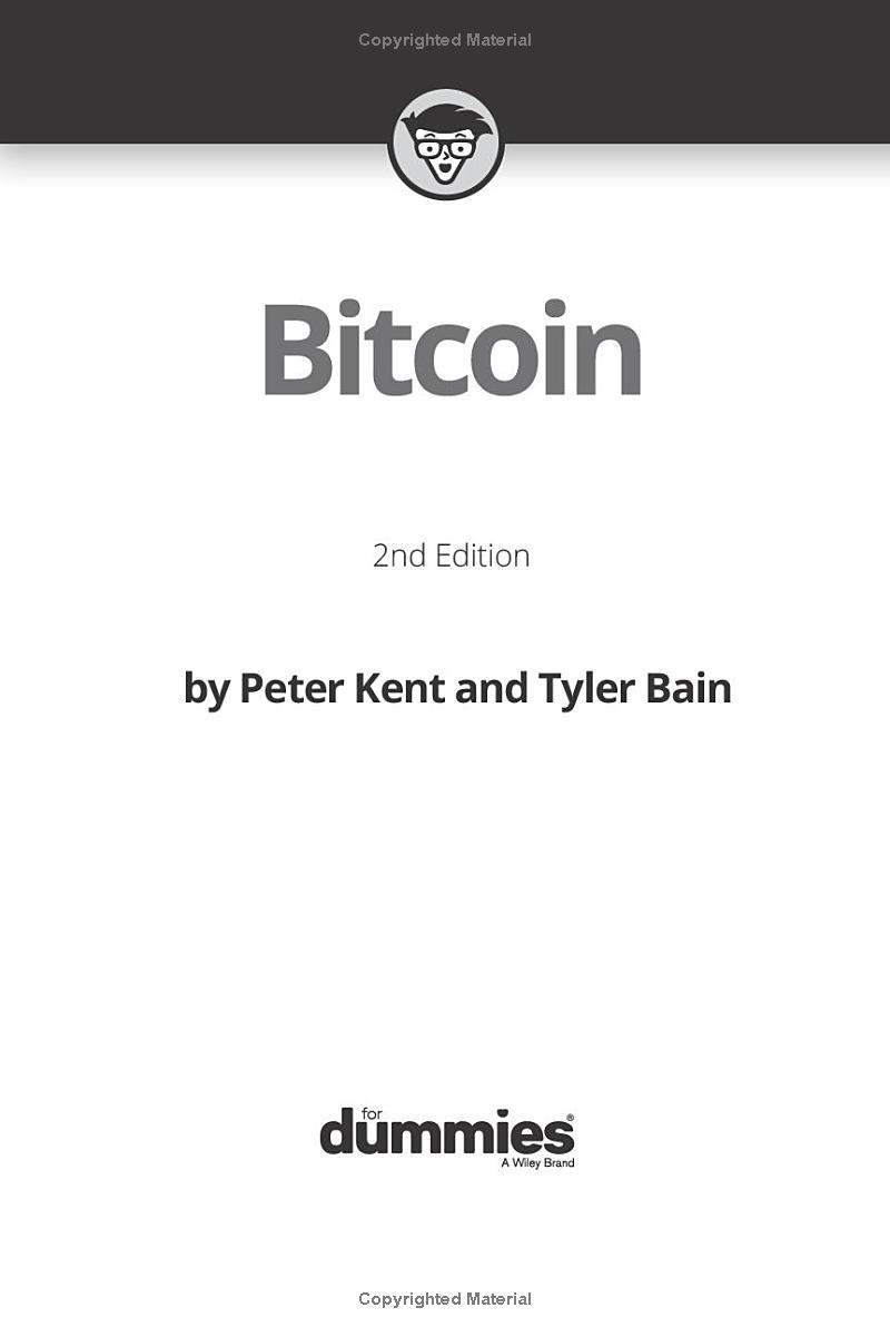 Sách ngoại văn: Bitcoin For Dummies 2nd Edition