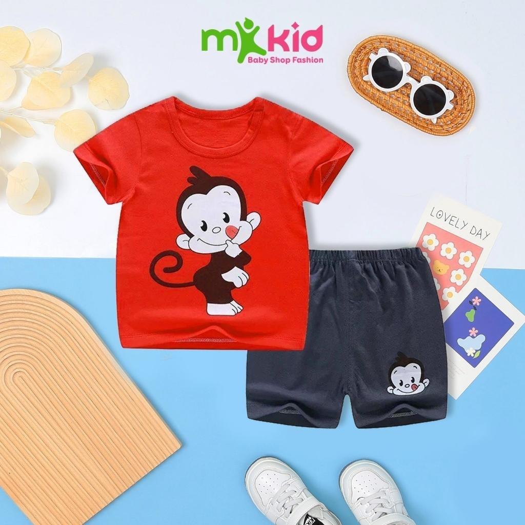 Bộ Cộc Tay cho Bé Trai Minky Mom Chất Thun Lạnh Cao Cấp Đồ Bộ Cho Bé Mặc nhà , bộ quần áo trẻ em dễ thương mùa hè