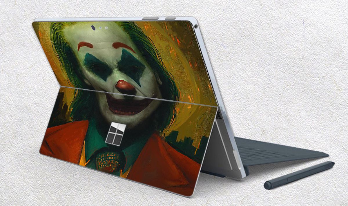Skin dán hình Joker x04 cho Surface Go, Pro 2, Pro 3, Pro 4, Pro 5, Pro 6, Pro 7, Pro X