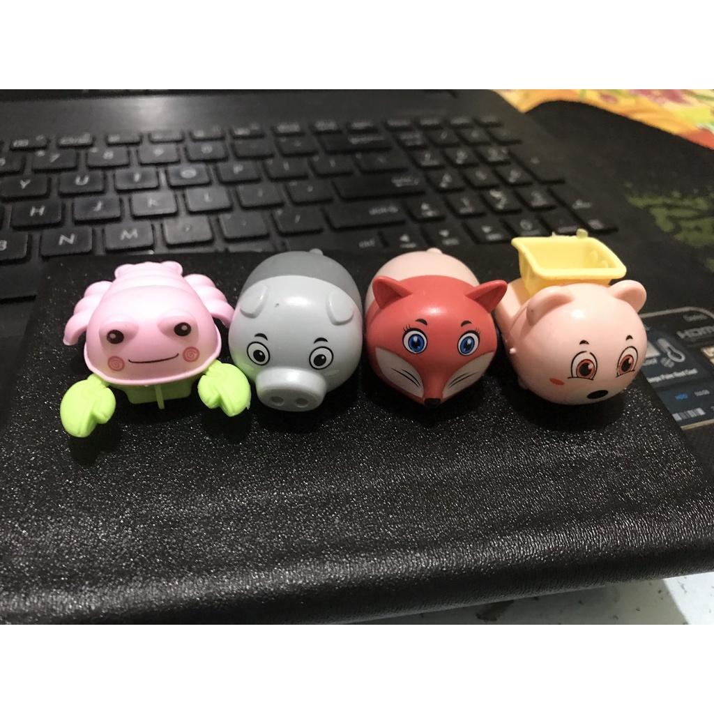 Xe Ô Tô Mini Hình Thú Chạy Cót Đáng Yêu Xe Mini Hình Thú Ngộ Nghĩnh Cho Bé Sóc_toystore