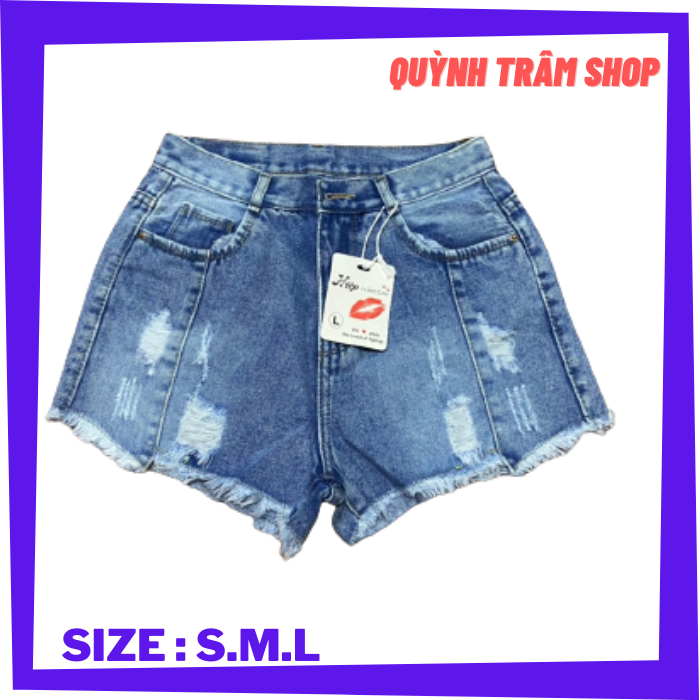 Quần Đùi Jean Nữ M04