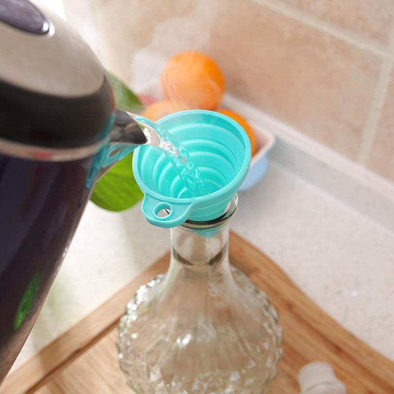 Phễu Silicon Gấp Gọn Loại Dày Siêu Bền Tiện Lợi