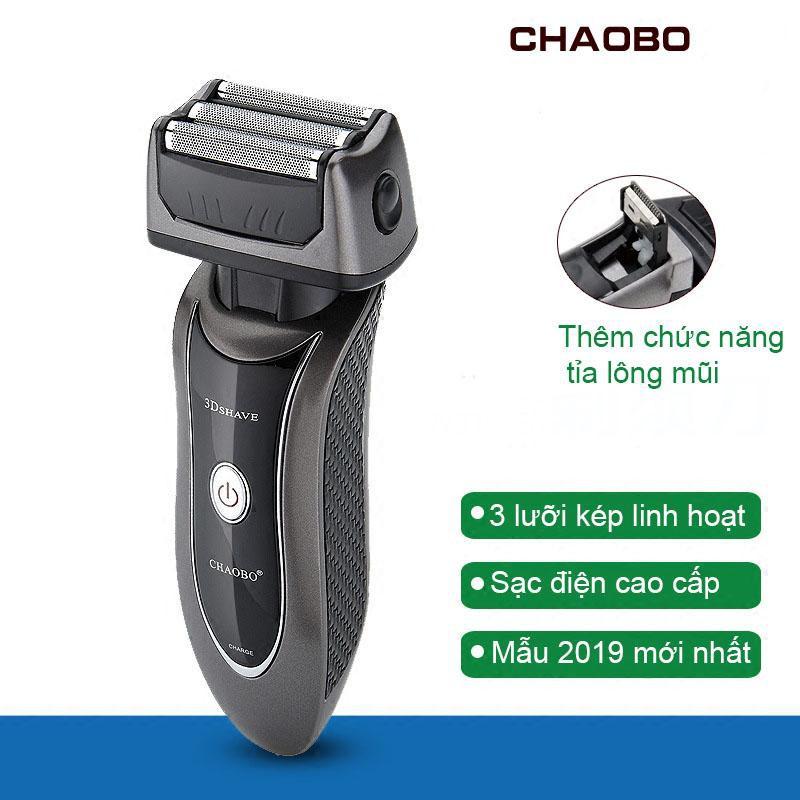 Máy Cạo Râu Chaobo 3 Lưỡi 9300 An Toàn Nhỏ Gọn Dễ Sử Dụng