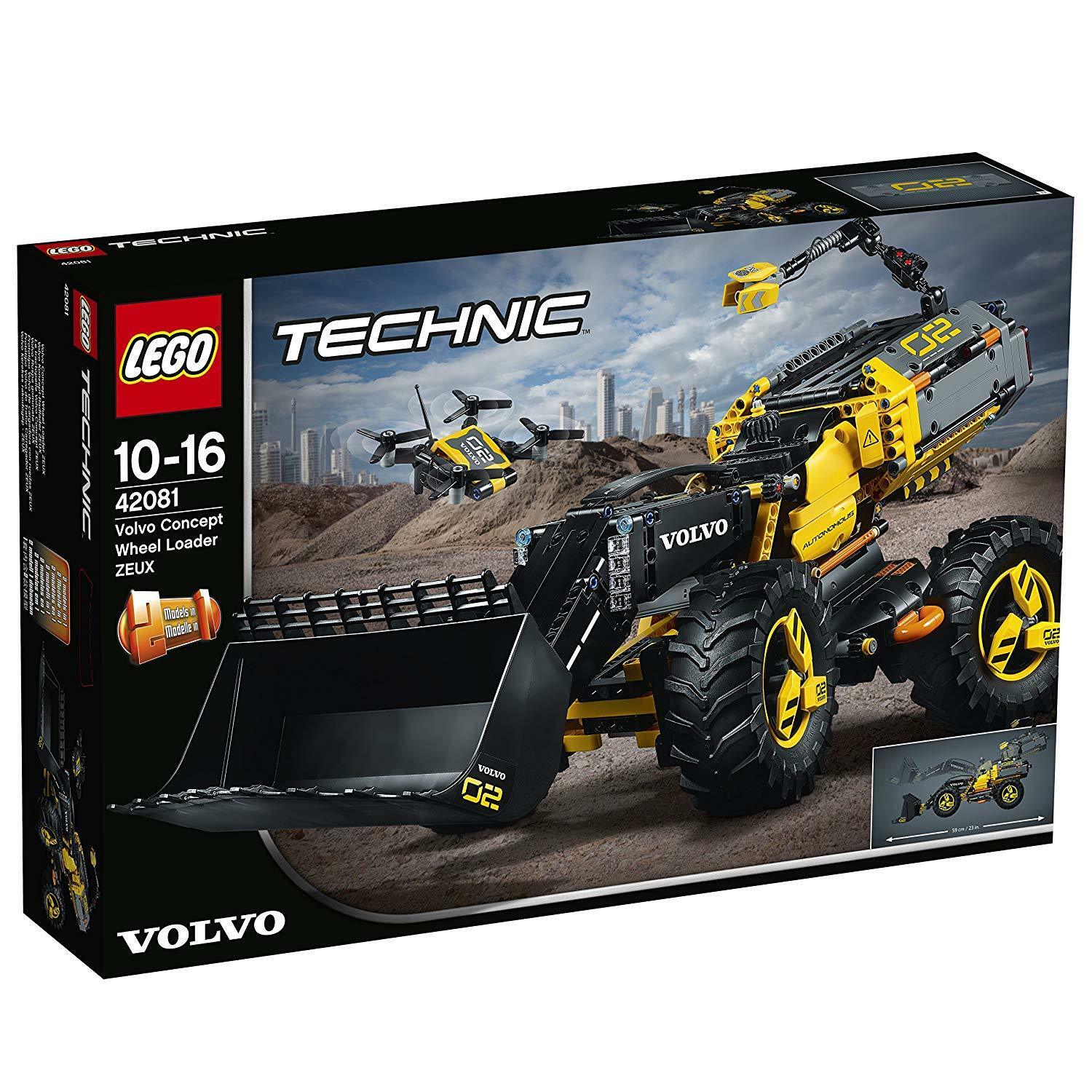 Bộ lắp ráp LEGO Technic 42081 - Xe Máy Xúc Volvo ZEUX (1167 Chi Tiết)