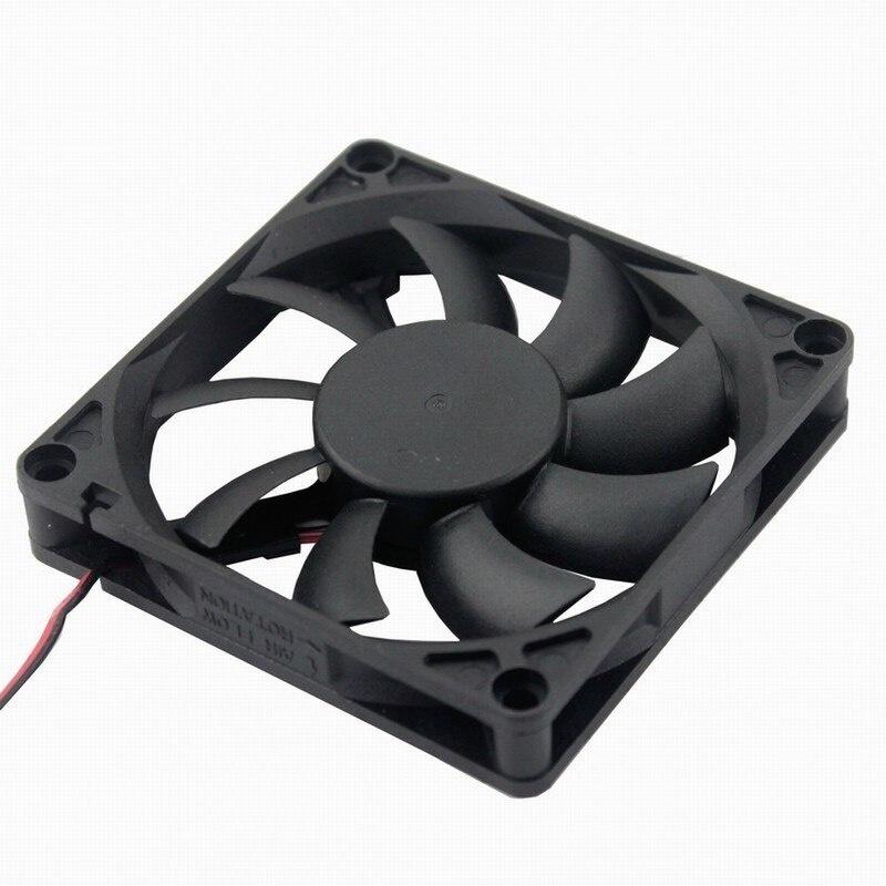 1 Pieces Gdstime 1 Wire DC 1V 80mm x 11mm Computer Machine Case Cooling Fan 80x80x11mm 8011 8cm