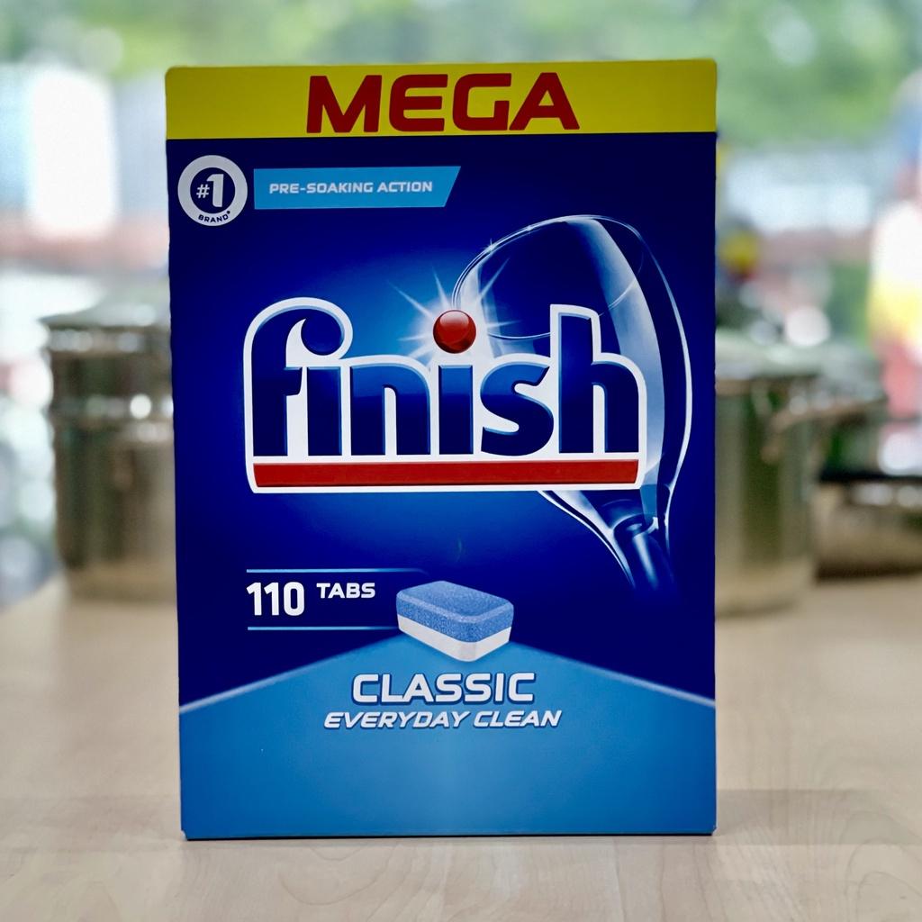 COMBO FINISH: VRB Classic 110 viên + Bóng 750ml + Muối 1,2kg + Dung dịch vệ sinh