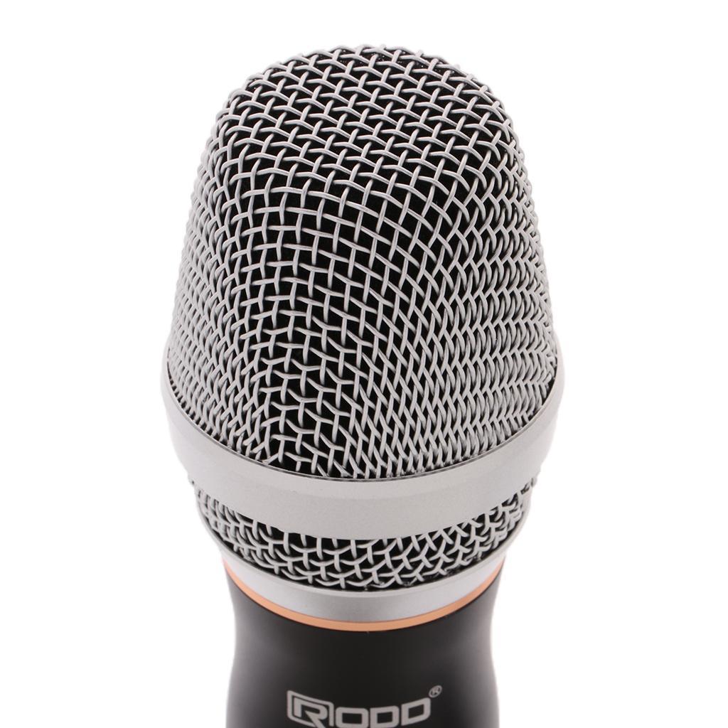 1 Set Handheld UHF Wireless Microphone Mic for Family Karaoke Meeting Party Accessory