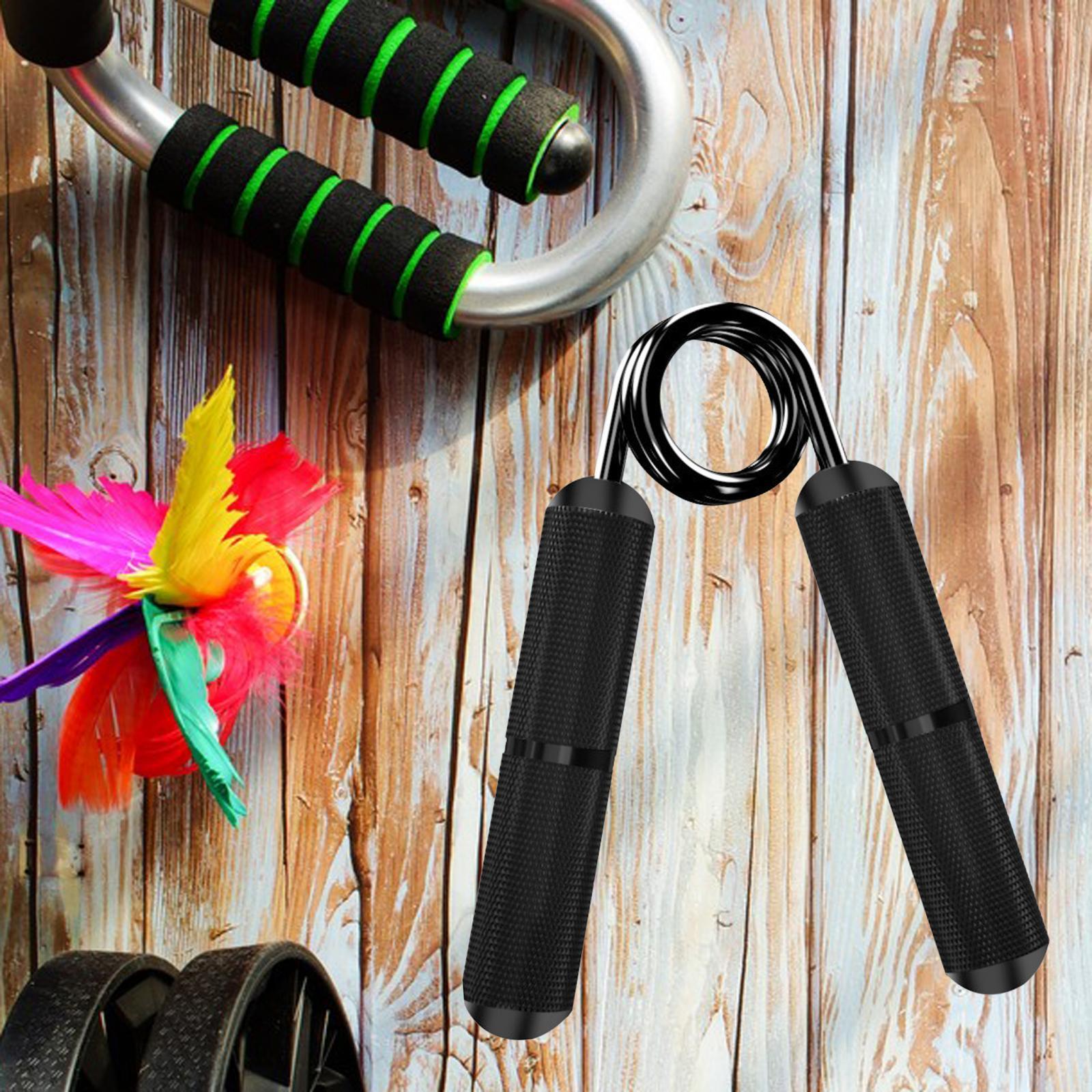 Hand Gripper Metal Hand Grip Strengthener Finger Stretcher Hand Exercising Wrist Forearm Hand Exerciser for Athletes Musician
