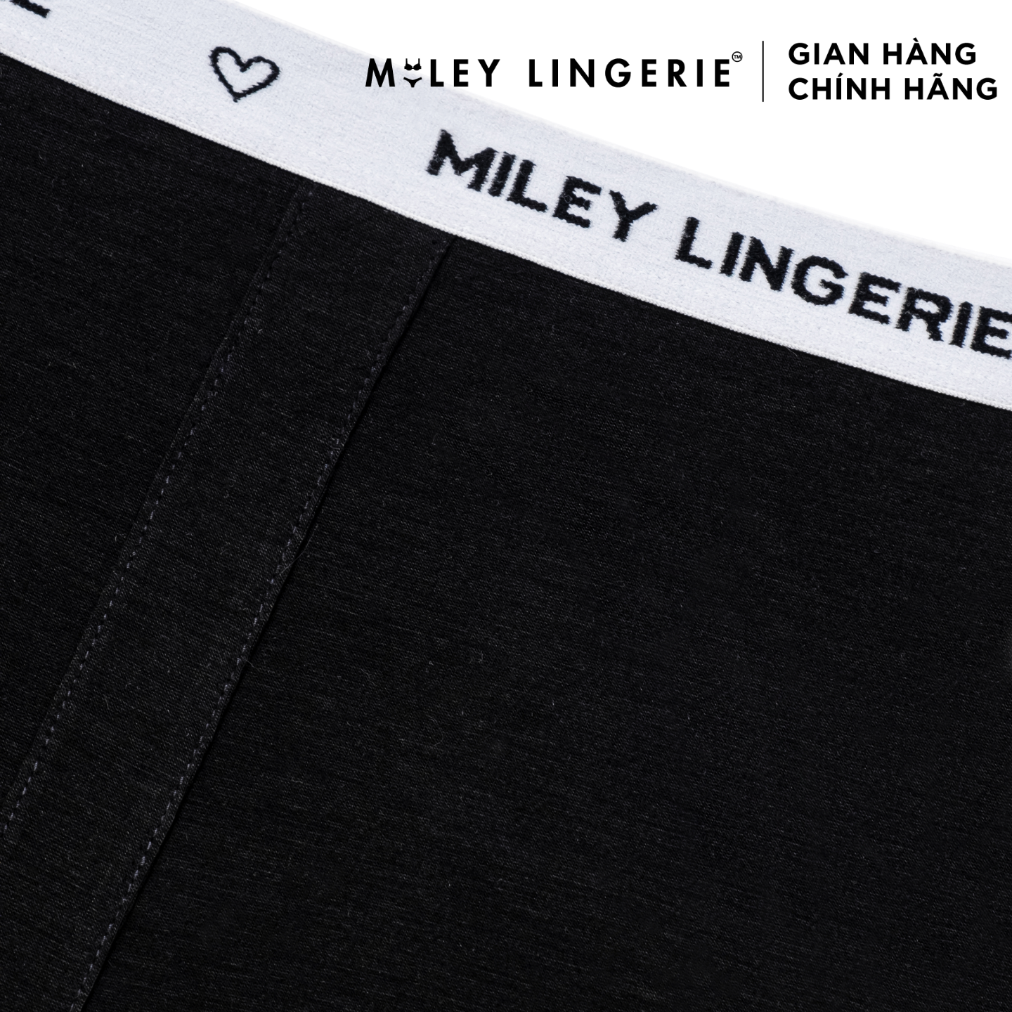 Bộ Đồ Lót Mút Mỏng Và Quần Boxer Nữ Vải Sợi Bamboo Từ Thiên Nhiên Viền Lưng Logo BeingMe Miley Lingerie