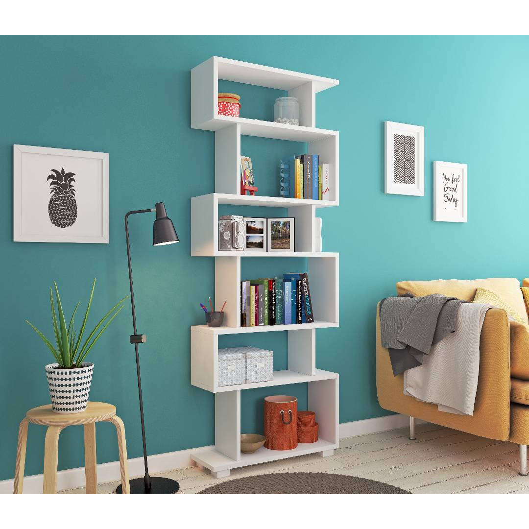 Giá sách gia đình từ gỗ công nghiệp SMLIFE Bates