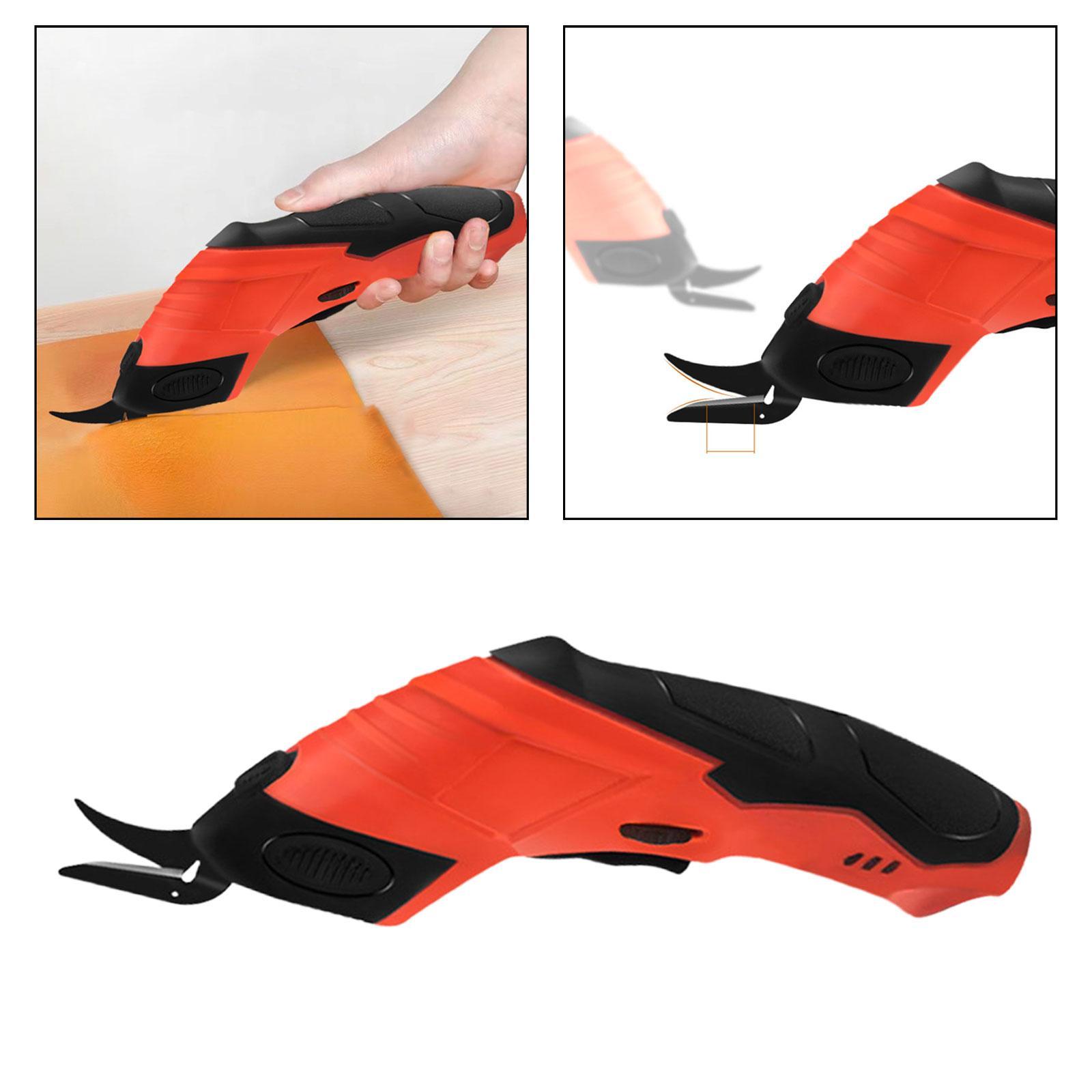 Cordless Electric Scissors Small Tailor Scissors for Rubber Clothing Leather