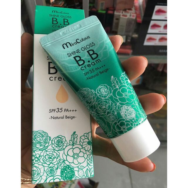 Kem BB Miraculous sáng da kiểm soát dầu Hàn Quốc 30g tặng kèm móc khoá