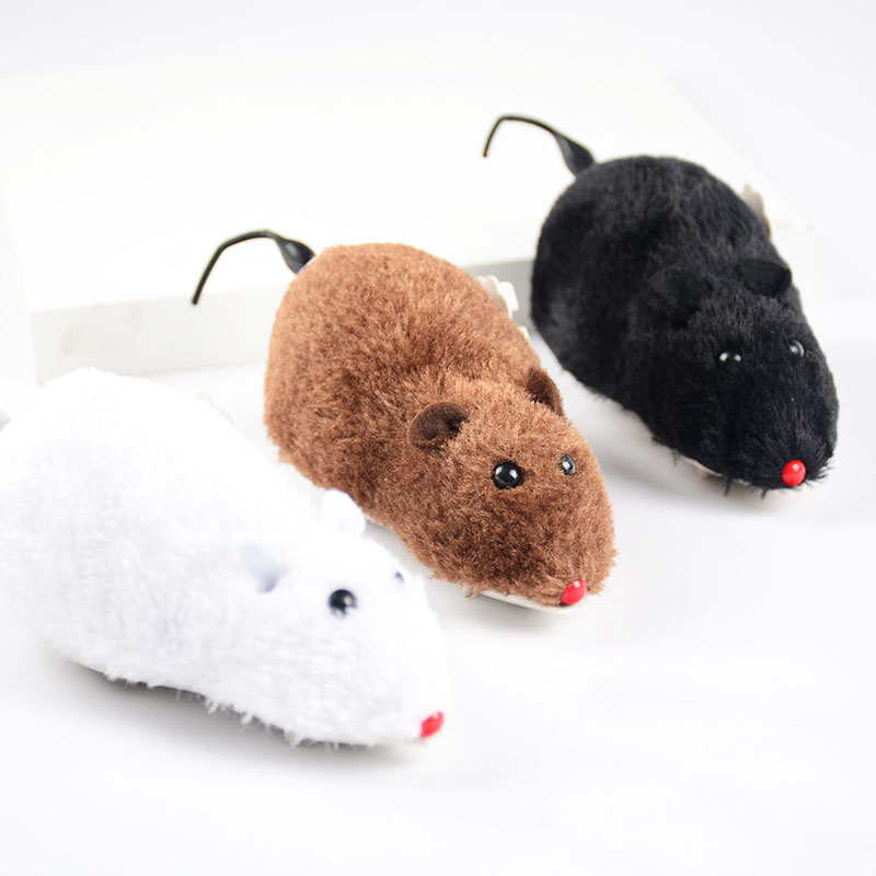 Đồ chơi trêu mèo con chuột chạy lên dây cót - GENYO cat toy 032