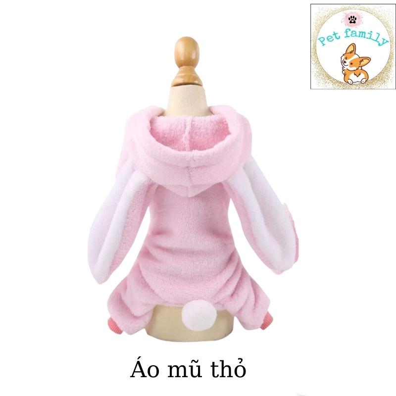 Áo cho chó mèo mẫu áo mùa đông liền quần siêu đẹp-familypetshop.vn