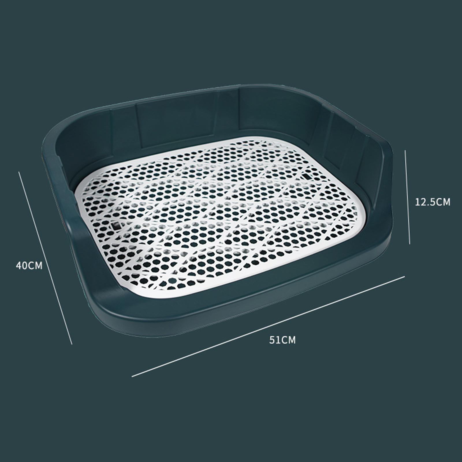 Pet Litter Tray Cat Potty Toilet Small Animals Litter Dog Pan Litter Box