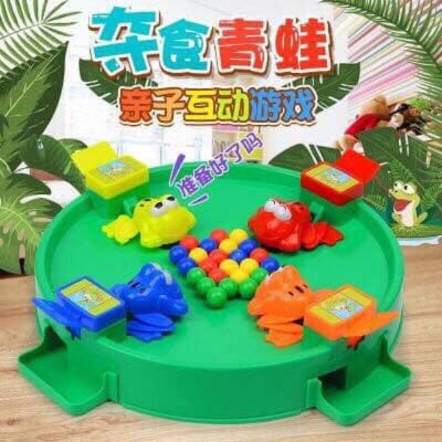 Bộ đồ chơi ếch ăn bi cho trẻ em