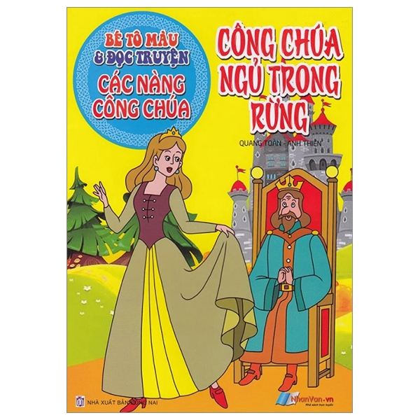 Bé Tô Màu &amp; Đọc Truyện Các Nàng Công Chúa - Công Chúa Ngủ Trong Rừng