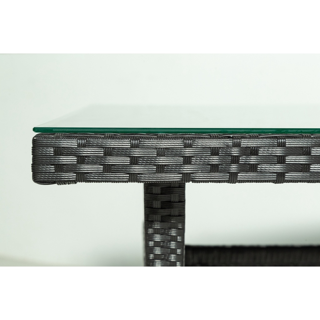 WEGO BỘ SOFA MÂY NHỰA NGOÀI TRỜI/ BỘ SOFA SÂN VƯỜN 5 CHỖ NGỒI//Outdoor Furniture Rattan Chair Sofa Dining Set Balcony Table Garden 5 seater