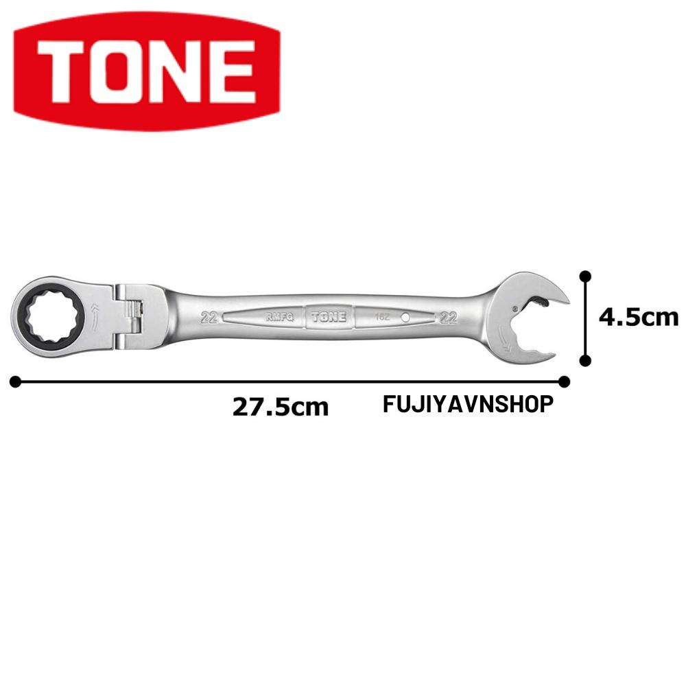 Cơ lê đầu chòng cơ cấu ratchet Tone RMFQ-22