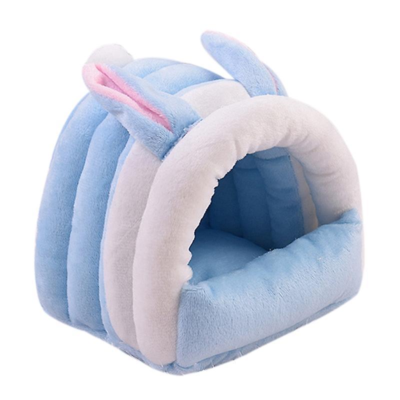Hamster Ngôi nhà ấm áp g g mềm mại Trở nên thoải mái cho động vật nhỏ Ngôi nhà giường  16*13*13 cm