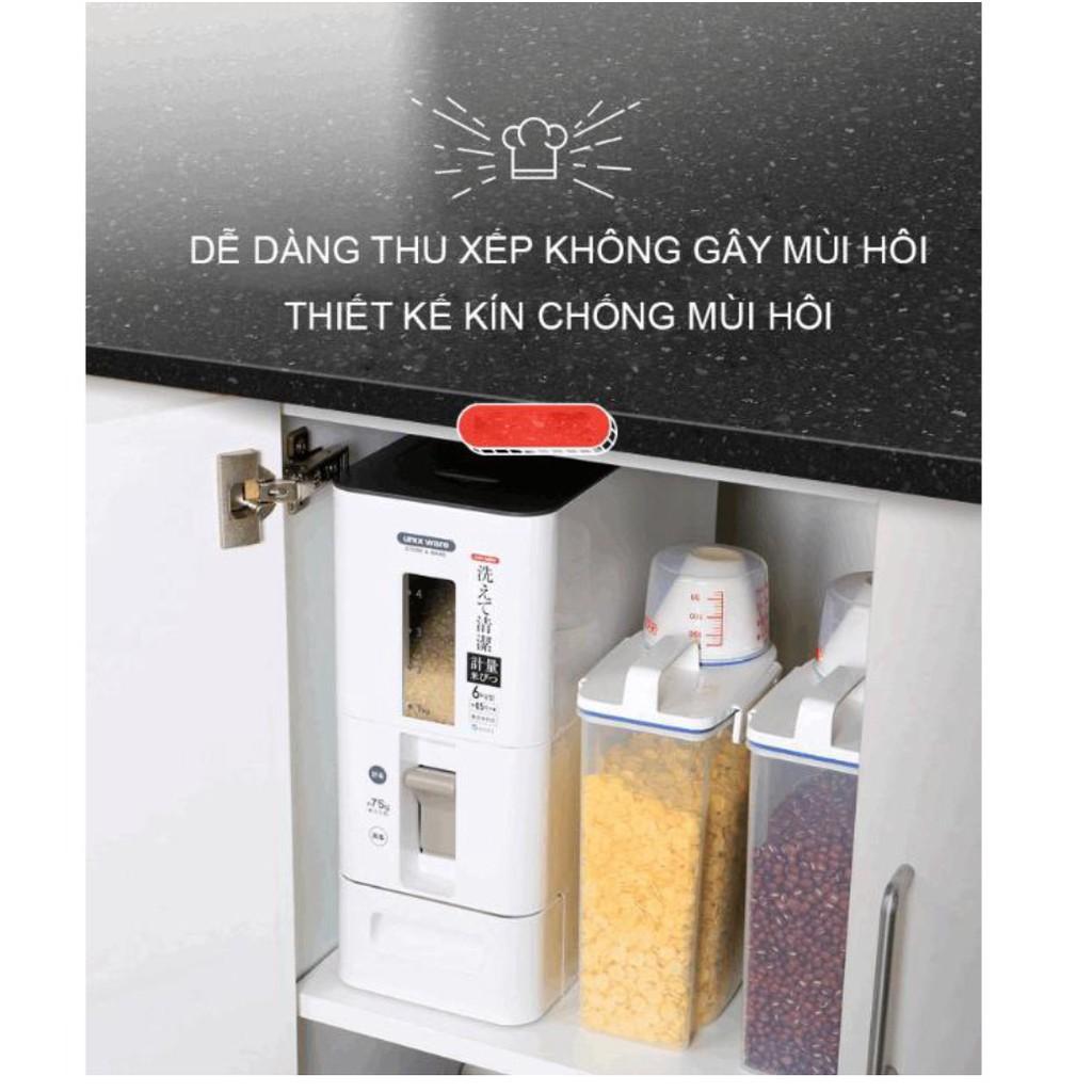 Thùng gạo Nhật Bản công nghệ Ion kháng khuẩn