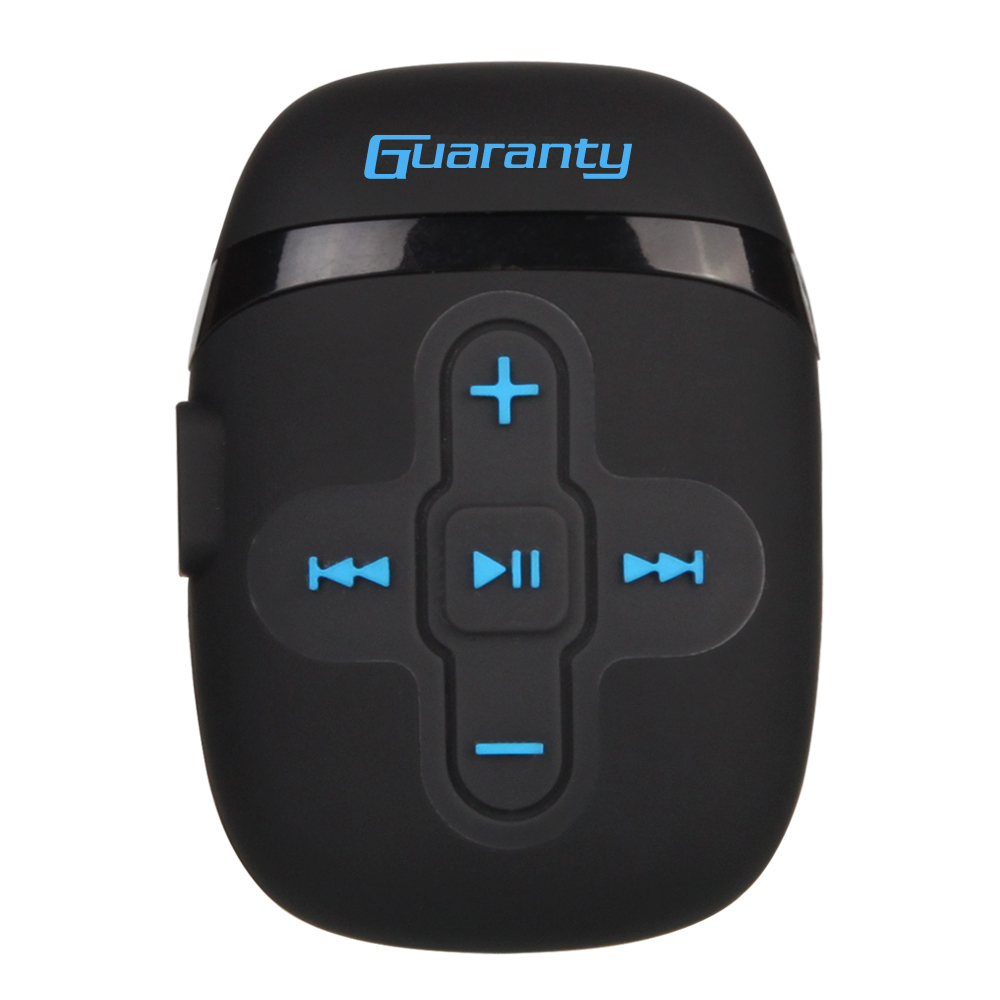 Máy Nghe Nhạc MP3 8Gb Chống Nước IPX8 Với Thiết Kế Kẹp Tai Nghe Để Bơi Chạy Lặn, Màu Đen