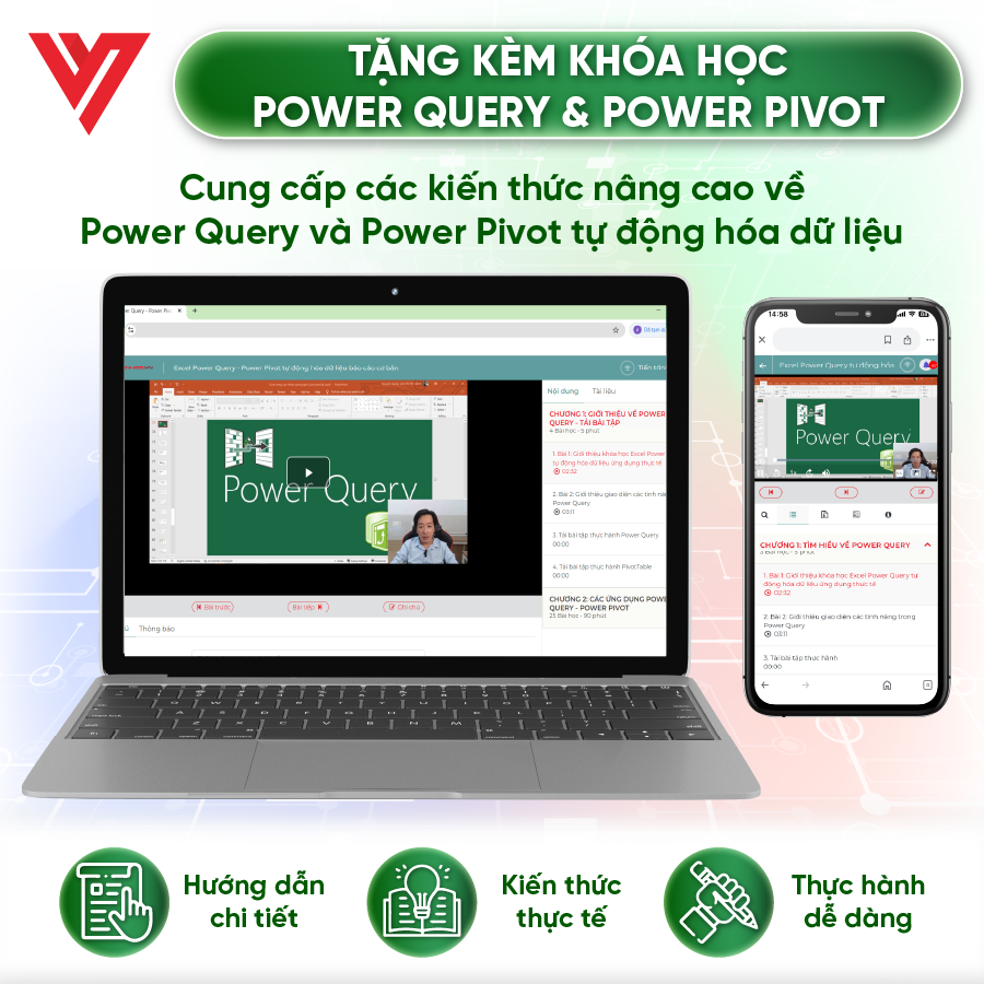 Combo 4 Sách Word -  Google Sheet - Power Query & Power Pivot  - 150TT ĐÀO TẠO TIN HỌC Ứng Dụng Văn Phòng Kèm Video Khóa Học