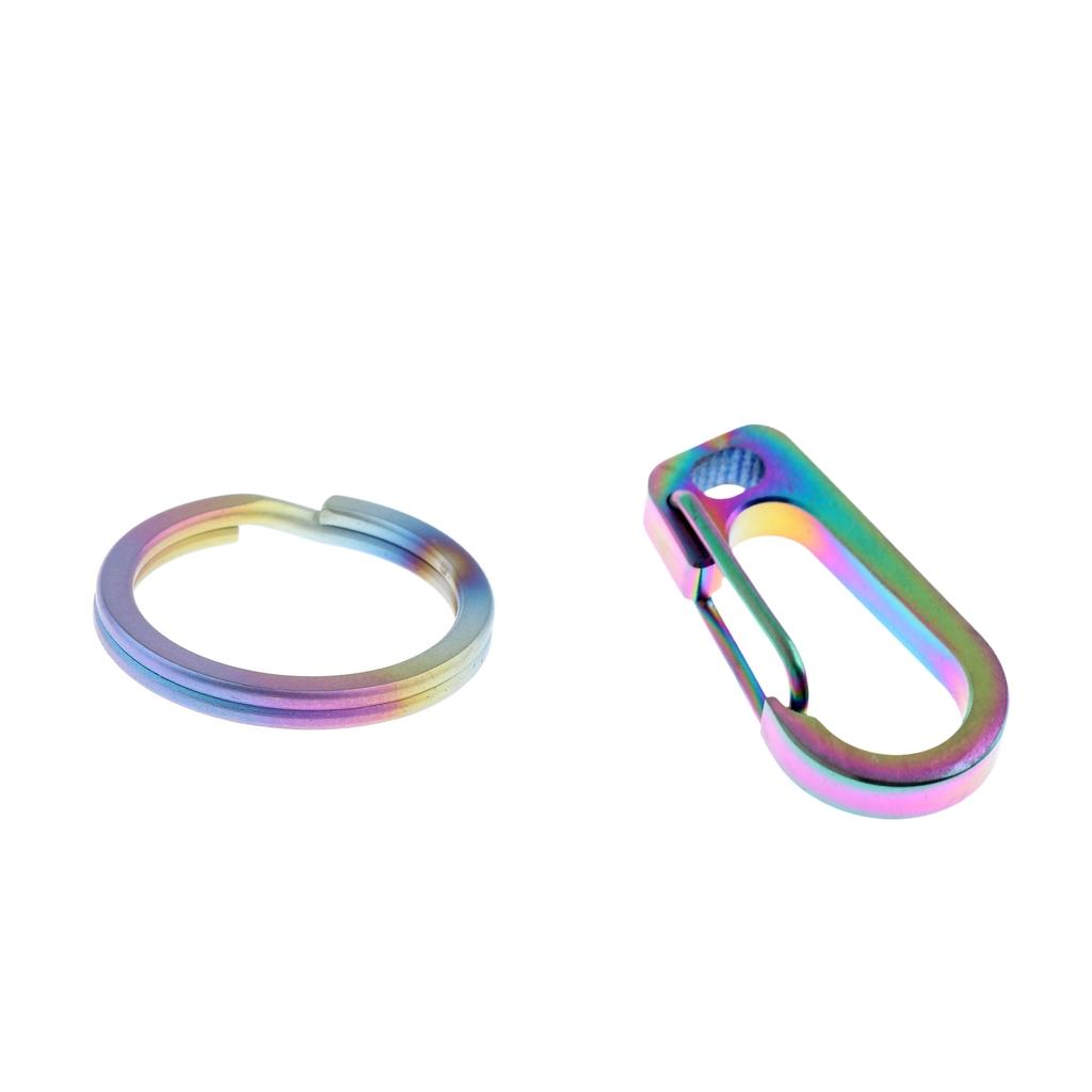 Titan Kẹp Carabiner Móc Khóa Móc Khóa Ngoài Trời Móc Khóa