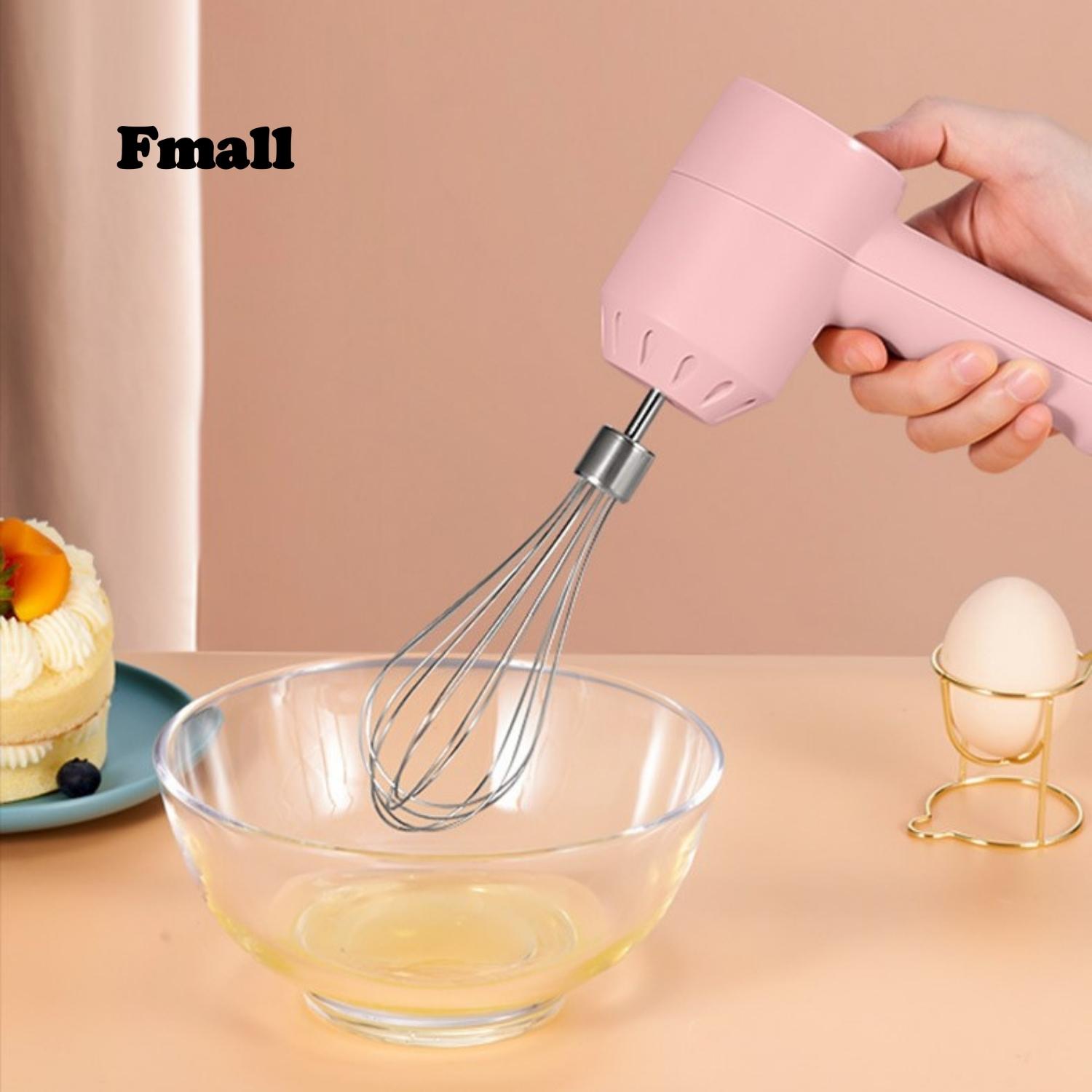 Máy Đánh Trứng Cầm Tay Fmall – FD1 Đa Năng, Sạc Pin Tiện Lợi, Xay Tỏi Ớt, Hạt Tiêu, Máy Đánh Sữa Cafe Mini Không Dây, Tiện Dụng – Hàng Chính Hãng