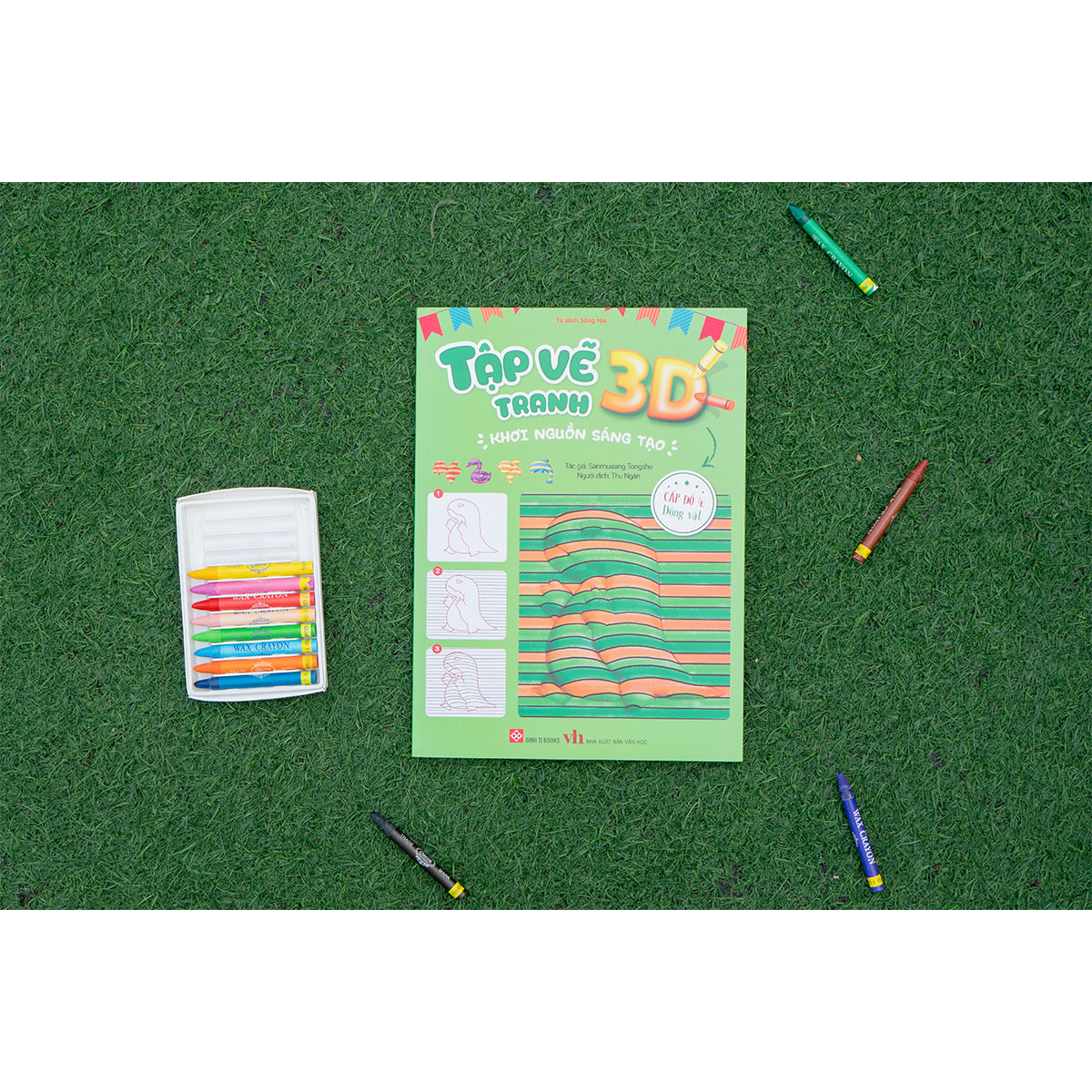 Tập vẽ tranh 3D, khơi nguồn sáng tạo - Cấp độ 1: Hình dạng cơ bản