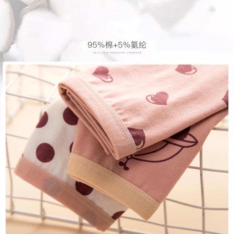 Set 4 Quần chíp đùi bé gái boxer vải cotton mềm mát họa tiết hoạt hình công chúa đáng yêu ( Quần đùi chip )